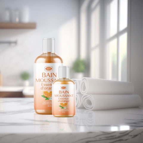 Bain moussant | Orange (Boîte de 4)