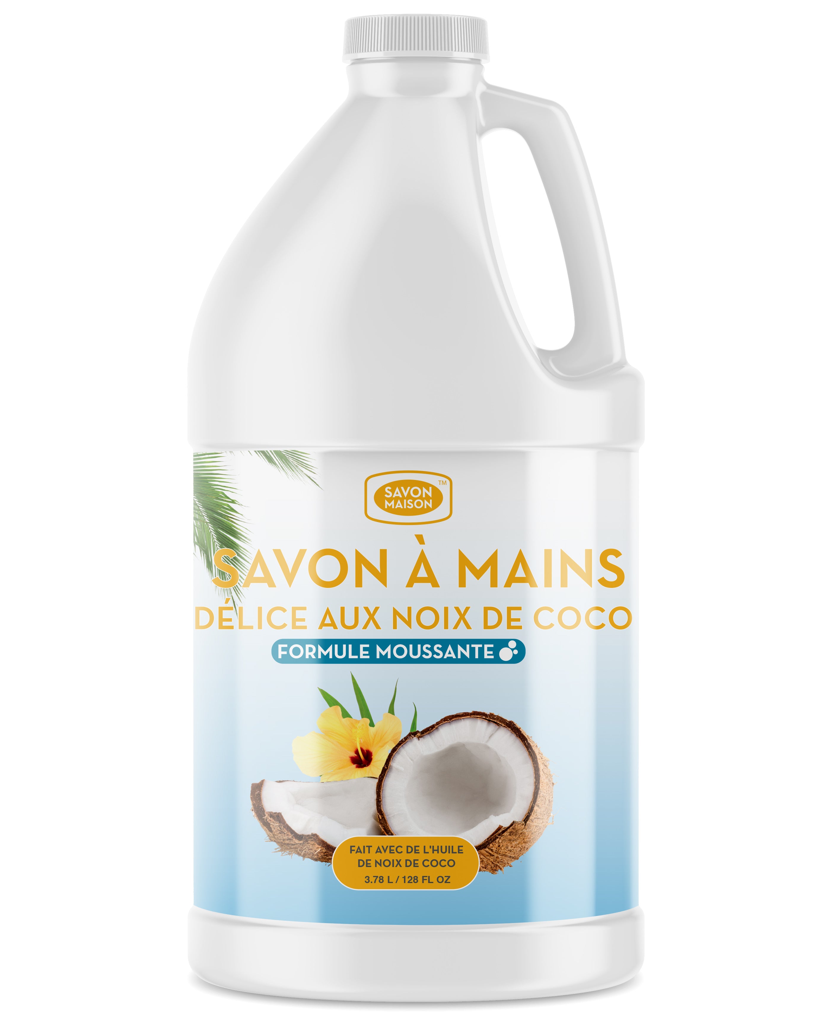 Savon à mains MOUSSANT | Noix de coco | 3.78 L