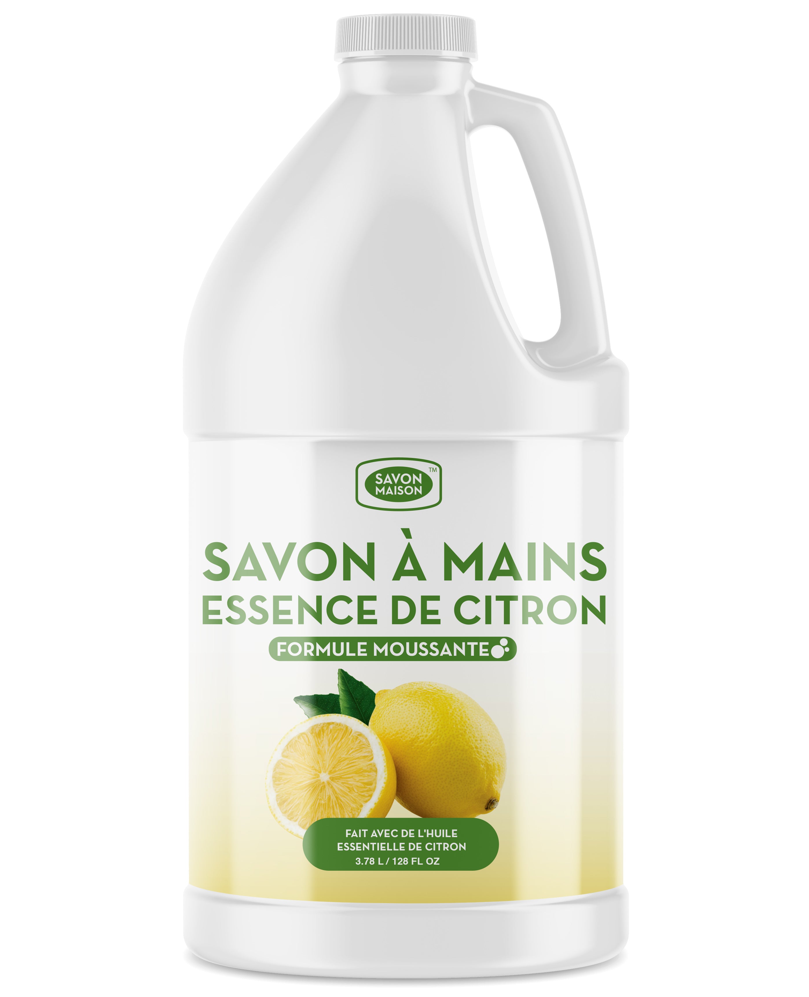 Savon à mains MOUSSANT | Citron | 3.78 L